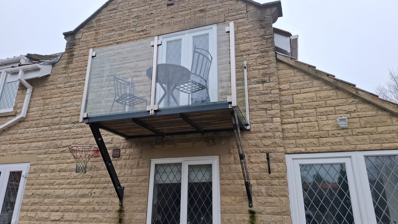 steel balconies