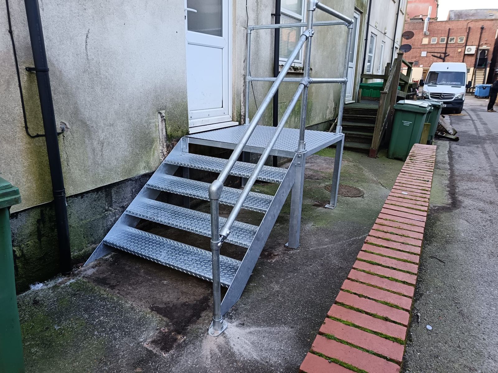 fire escapes