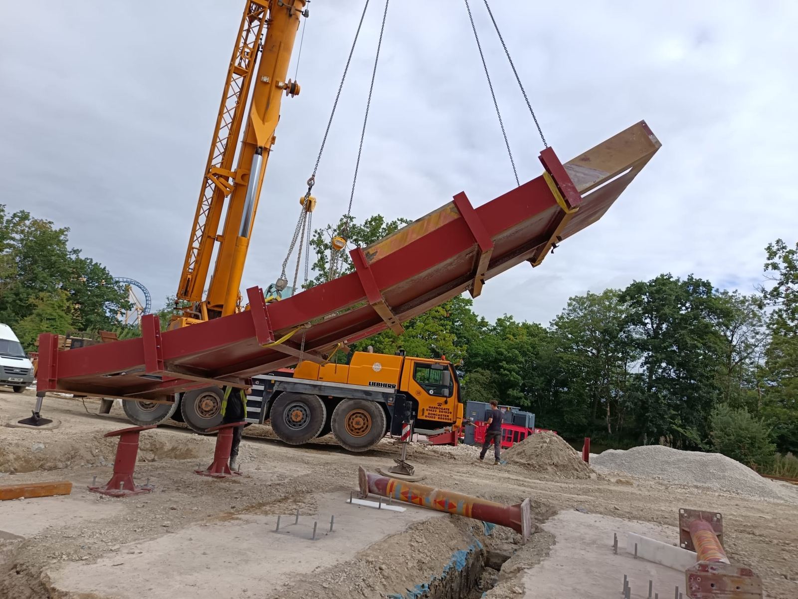 large scale steel fabrication Yorkshire