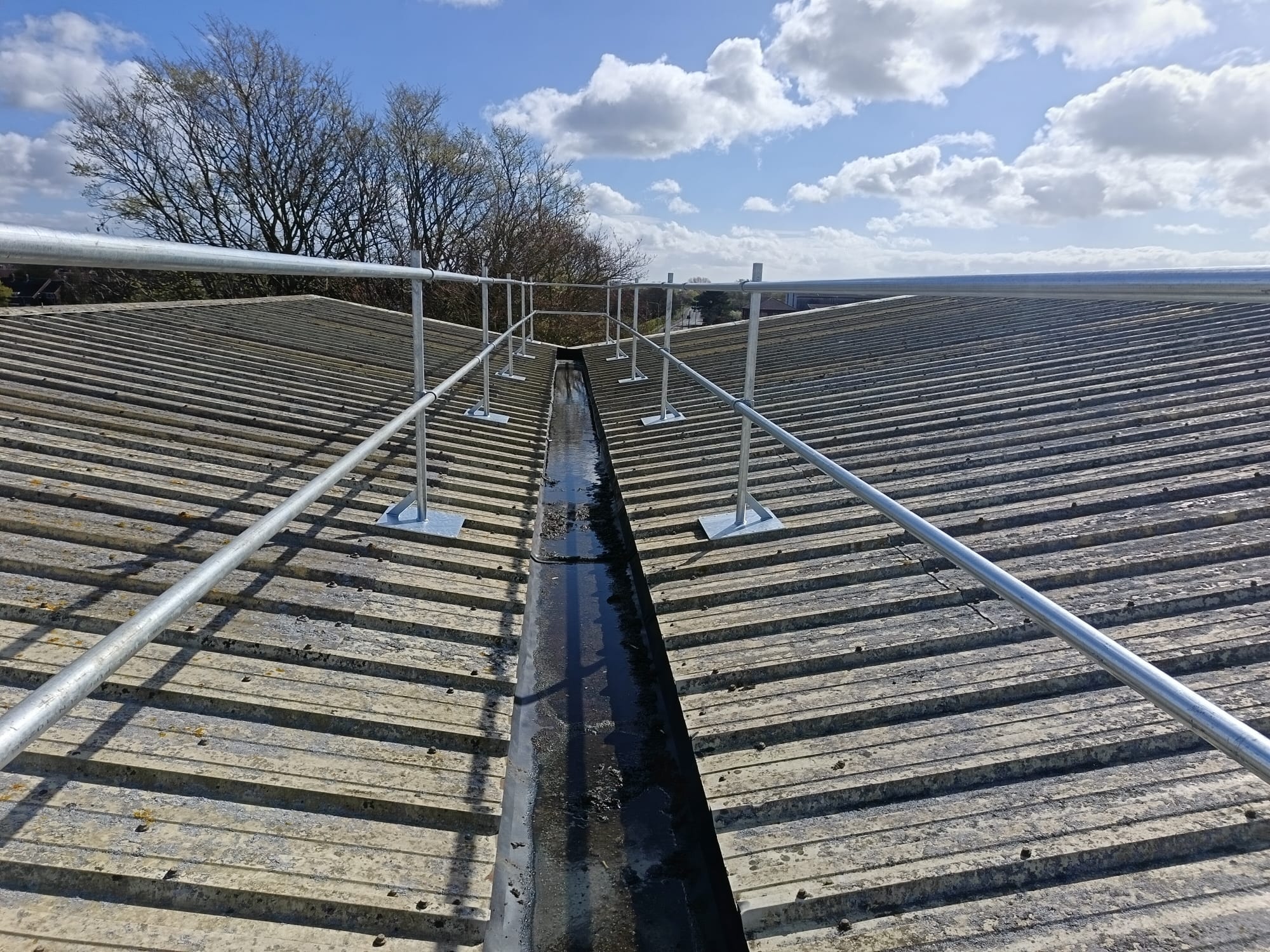 roof safety handrails