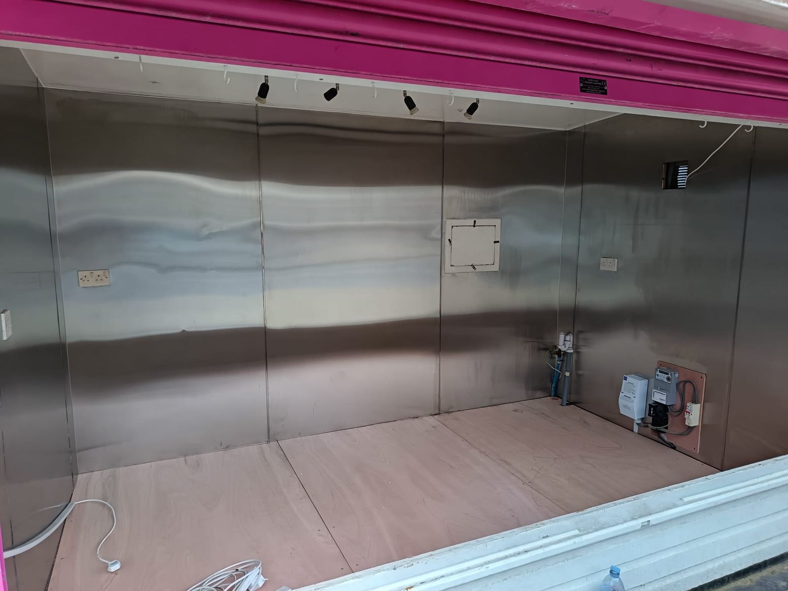 industrial stainless fabrication interior